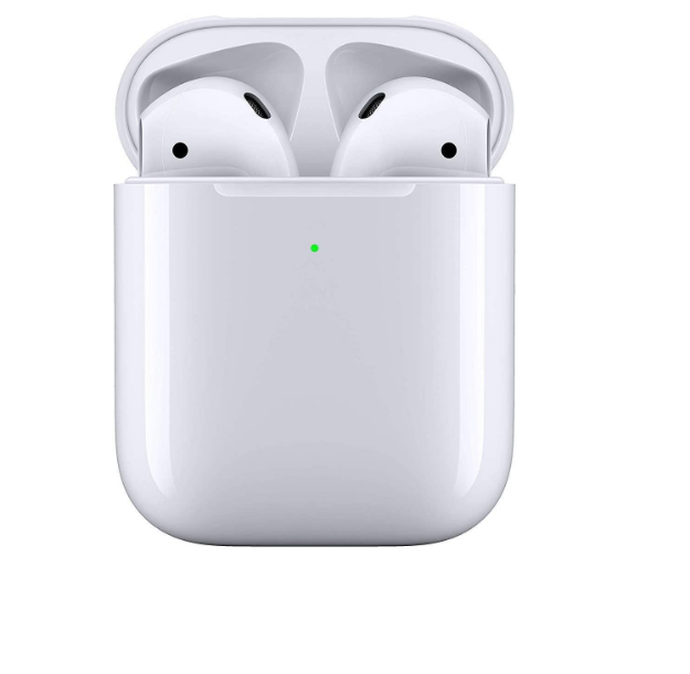  Apple AirPods 2 with Charging Case - White (Renewed